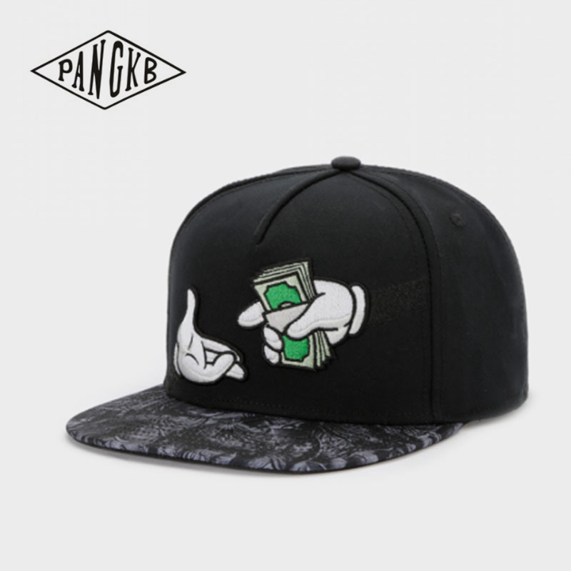 PANGKB-브랜드 신에게 주는 모자, 거래 패션 힙합 스냅 백 모자, 남성 여성 성인 야외 캐주얼 태양 야구 모자 뼈